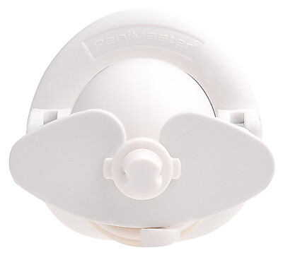 Bağlantı kafası ile birlikte PeniMaster PRO çubuk ekspander sisteminin önden görünüşü